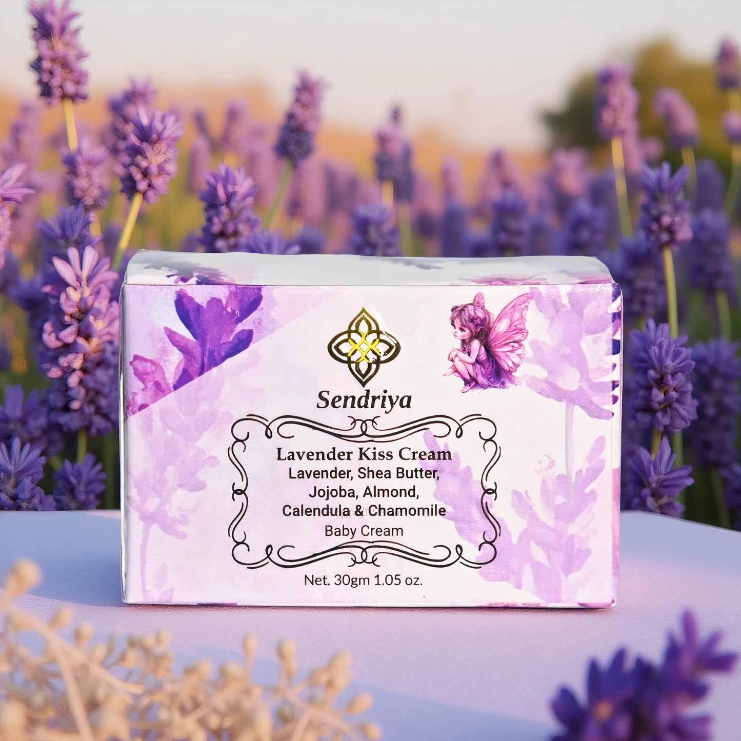 Lavender Kiss: Lavender, Shea Butter, Jojoba, Almond, Calendula & Chamomile: Baby Cream