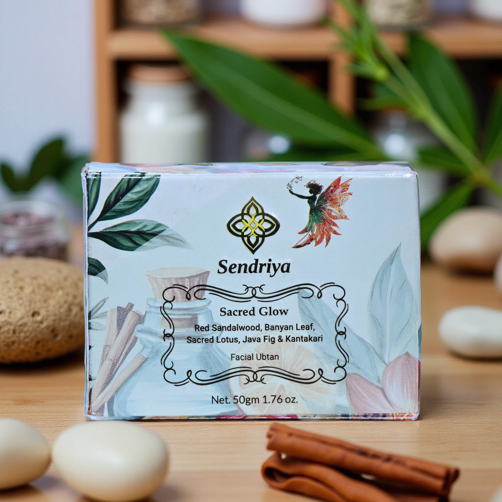 Sacred Glow: Red Sandalwood, Banyan Leaf, Sacred Lotus, Java Fig & Kantakari